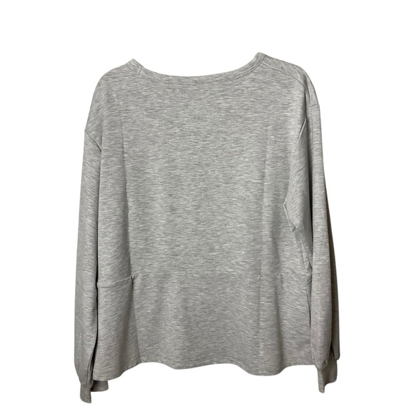 Lane Bryant Relaxed Crew-Neck Waist Panel Sweatshirt - Picture 6 of 11